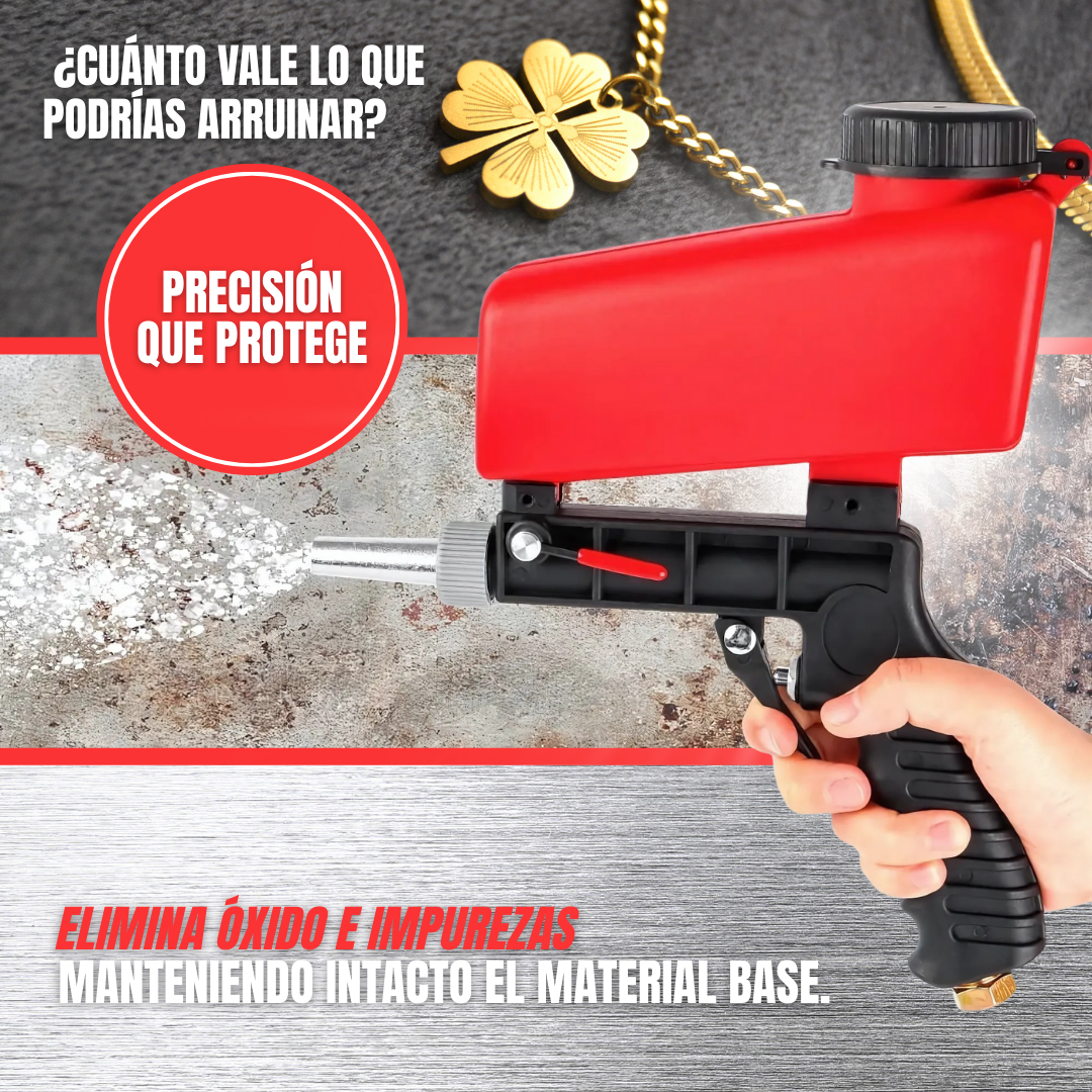 SANBLASTER PRO: La Pistola de Arena Profesional