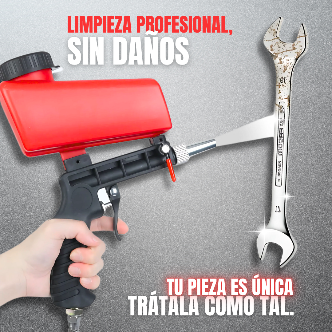 SANBLASTER PRO: La Pistola de Arena Profesional